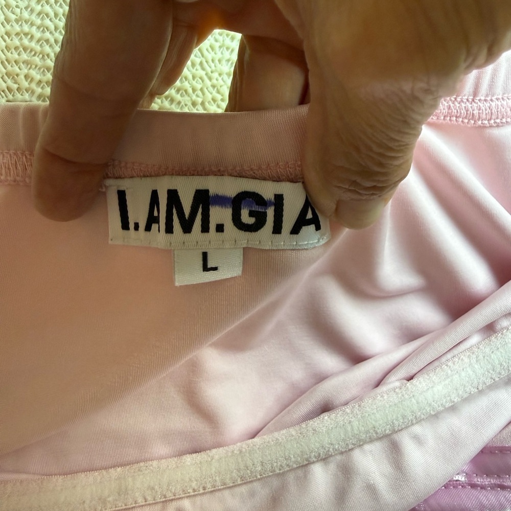 Mini dress I.Am.Gia Pink size Large - Picture 8 of 10